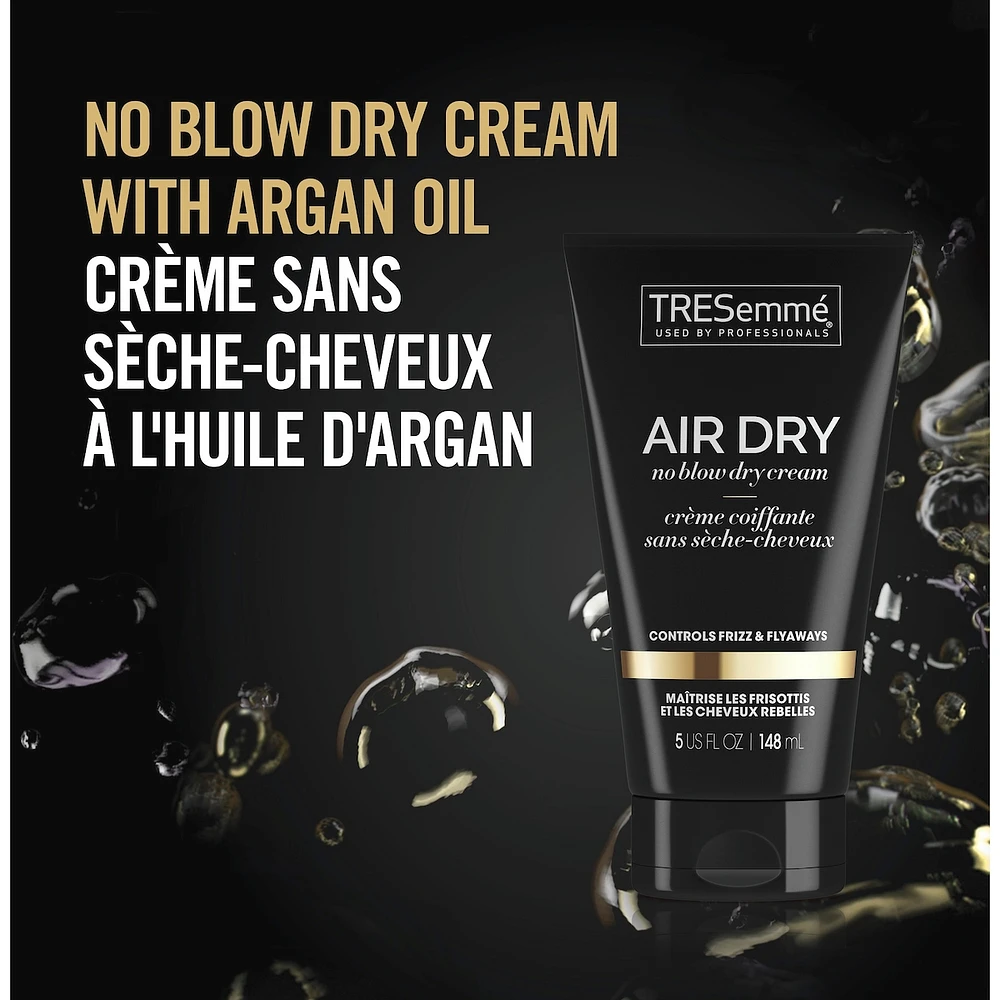 TRESemmé Air Dry Smoothing Cream Controls Frizz & Flyaways No Blow Dry Hair Styling Lightweight Hair Cream 148 ml