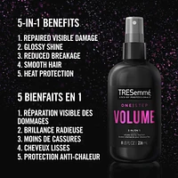 TRESemmé One Step 5-in-1 Hair Volumizer for fine hair Volume hair styling mist to enhance volume 236 ml