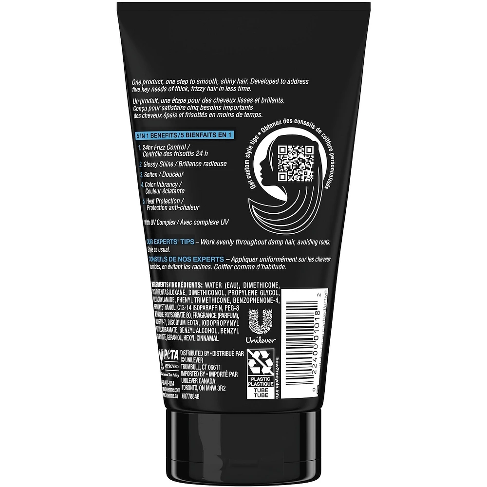 TRESemmé One Step 5-in-1 Hair Styling Cream for thick, frizzy hair Smooth hair cream for smooth hair 148 ml