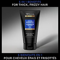 Crème Lissante 5 en 1 pour cheveux épais et frisottés TRESemmé One Step Smooth crème coiffante pour lisser les cheveux 148 ml