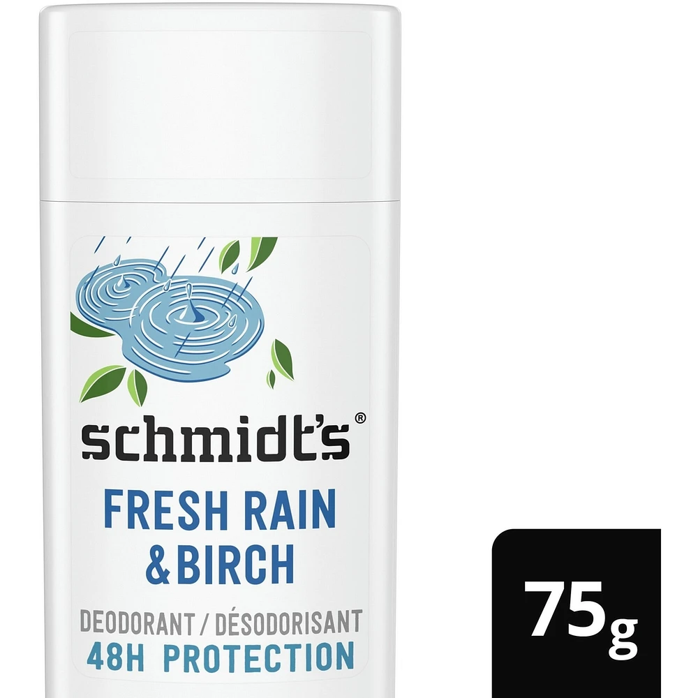 Fresh Rain & Birch 48h Deodorant with 100% Natural Origin Ingredients