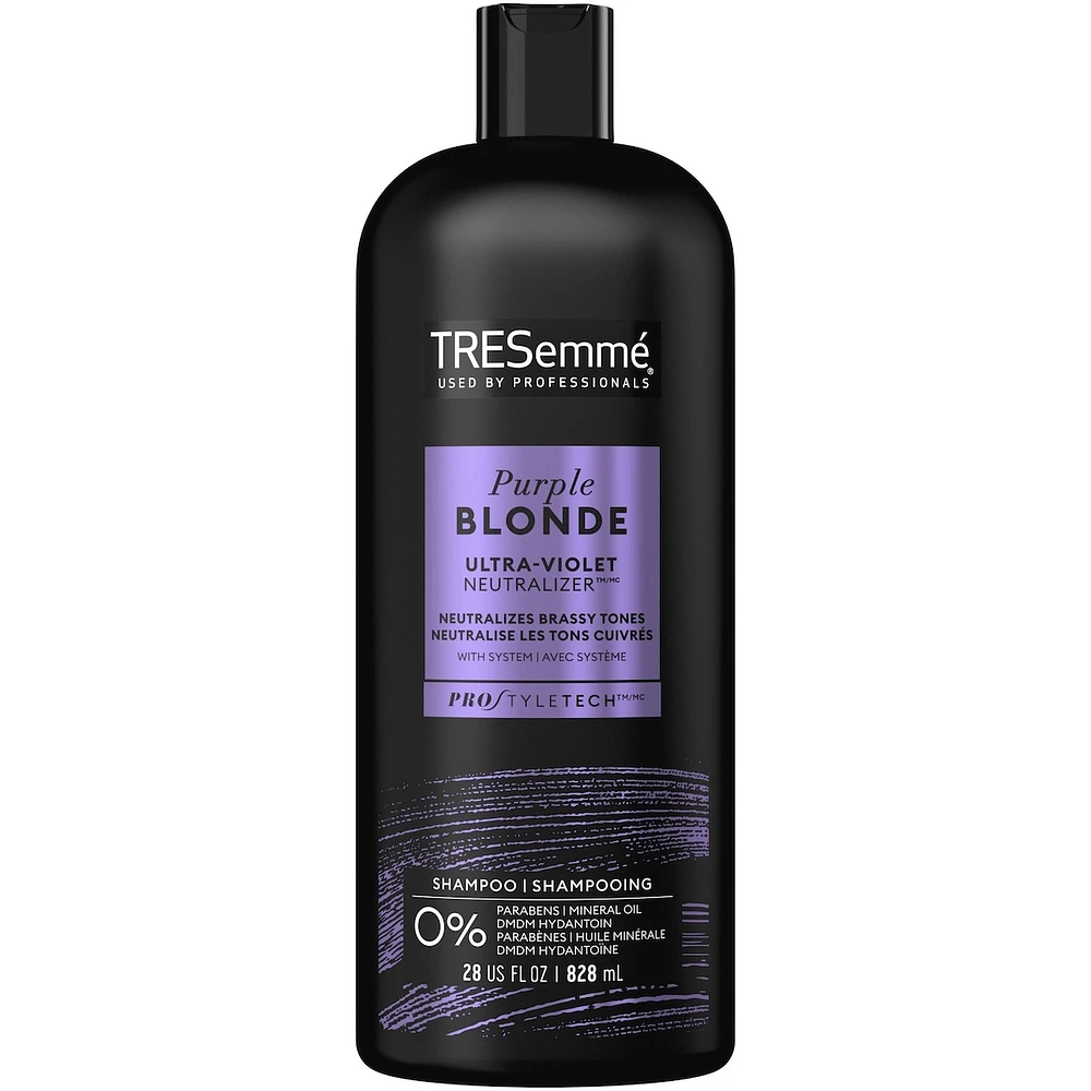 Purple Blonde Shampoo for blonde or silver coloured hair Ultra-violet Neutralizer formulated with Pro Style Technology™