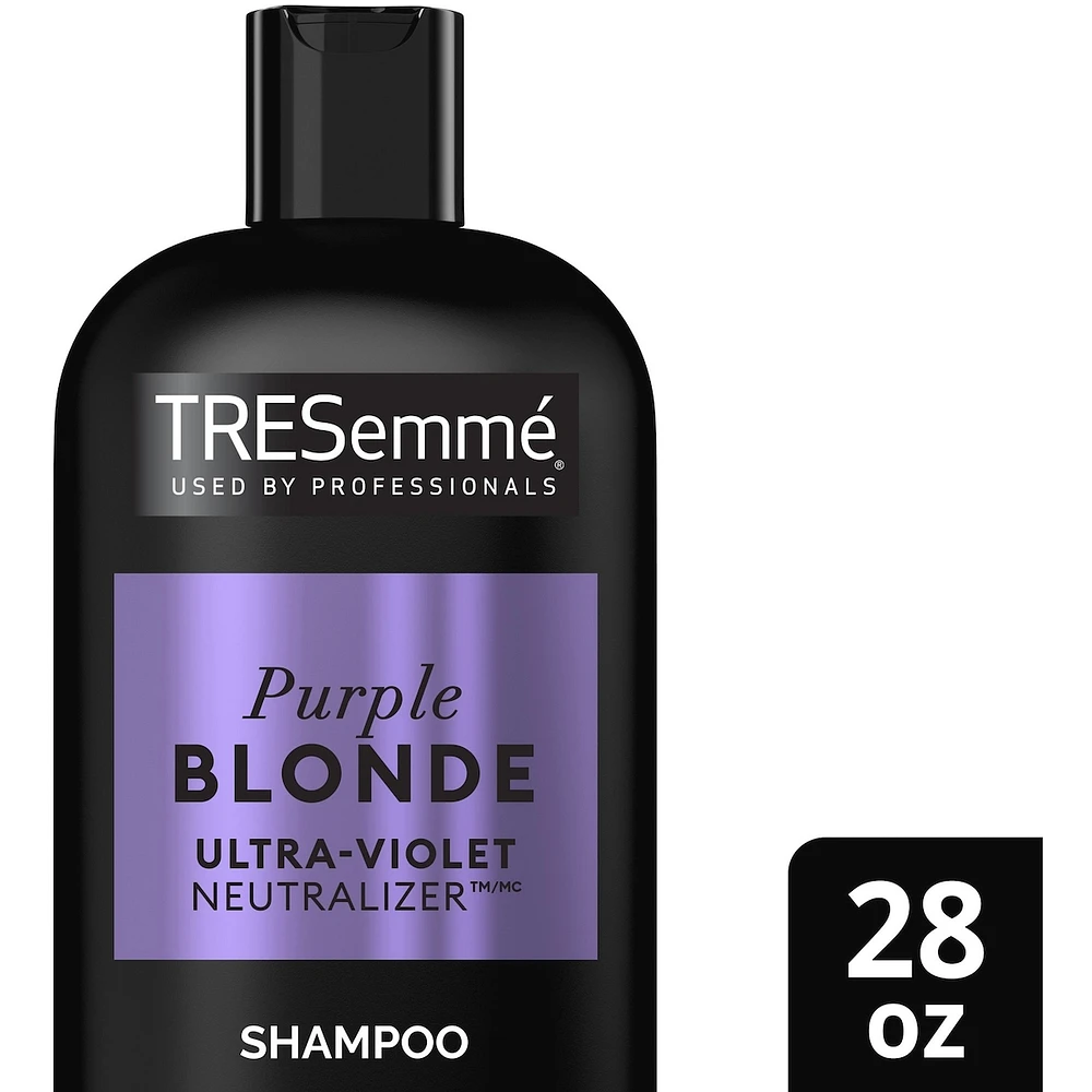 Purple Blonde Shampoo for blonde or silver coloured hair Ultra-violet Neutralizer formulated with Pro Style Technology™