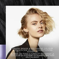 Purple Blonde Shampoo for blonde or silver coloured hair Ultra-violet Neutralizer formulated with Pro Style Technology™