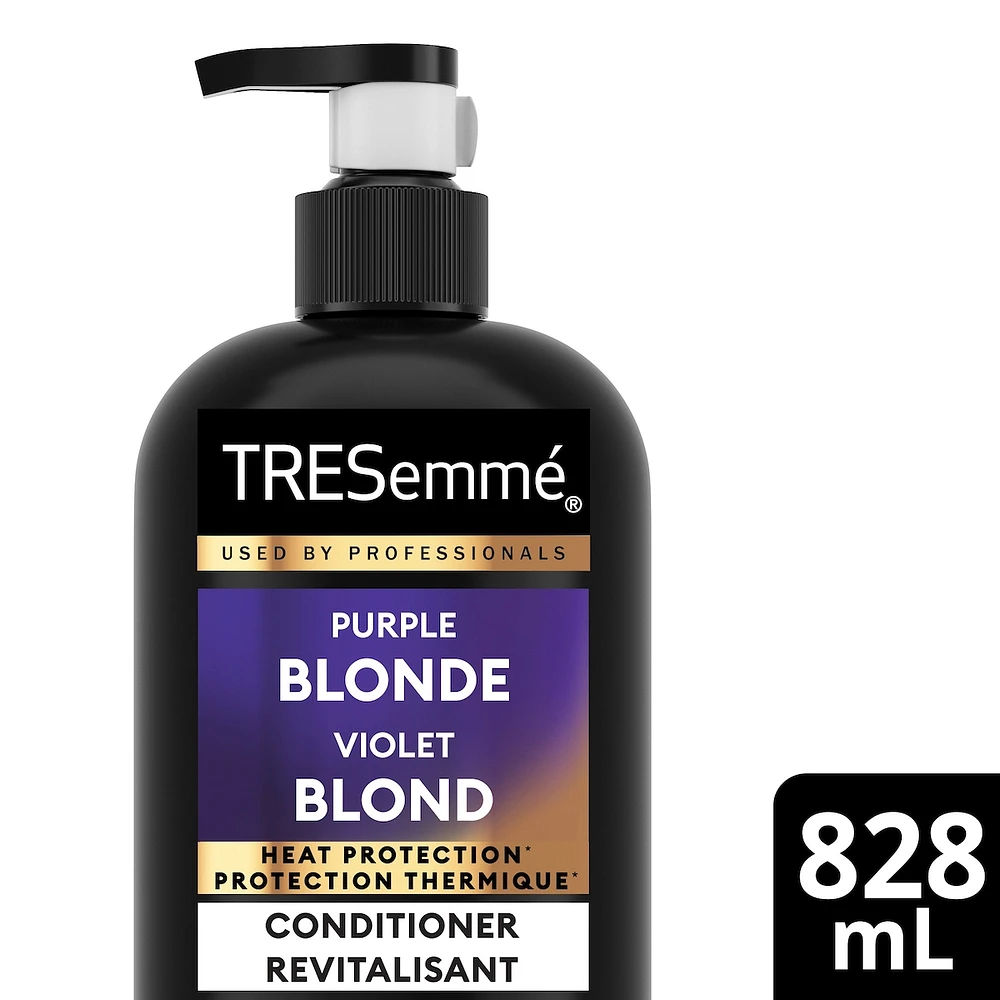 Purple Blonde Conditioner for blonde or silver coloured hair + Ultra-violet Neutralizer formulated with Pro Style Technology™ 828 ml