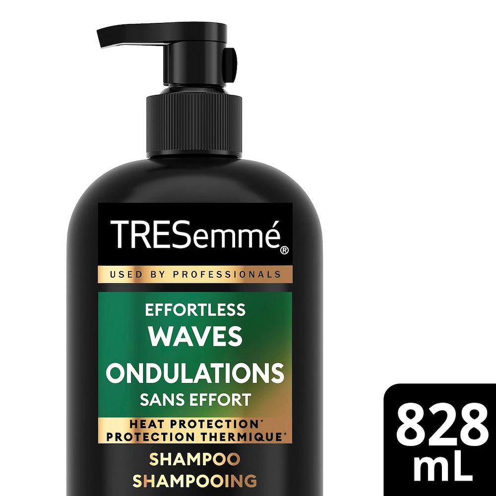 Effortless Waves Shampoo for frizz-free and moisturized hair + Jojoba Oleo Essence formulated with Pro Style Technology™