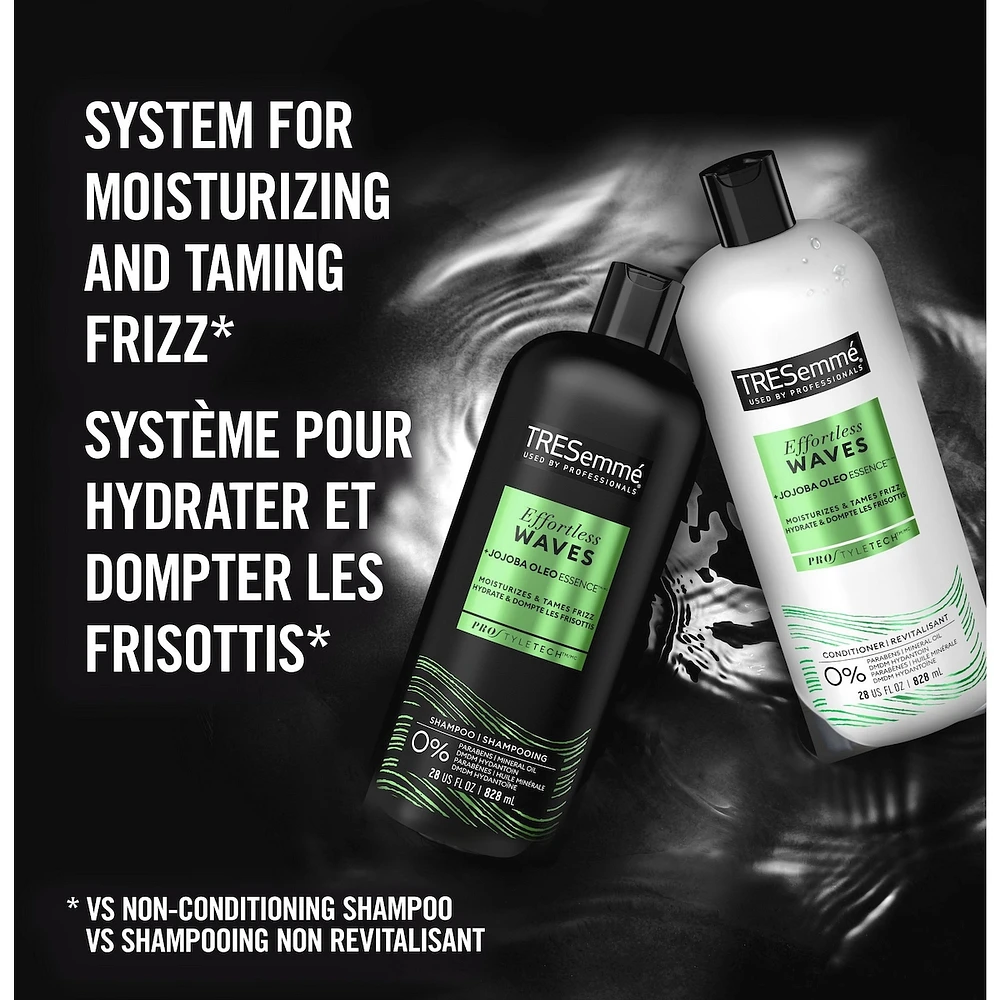 Effortless Waves Conditioner for frizz-free and moisturized hair + Jojoba Oleo Essence formulated with Pro Style Technology™ 828 ml