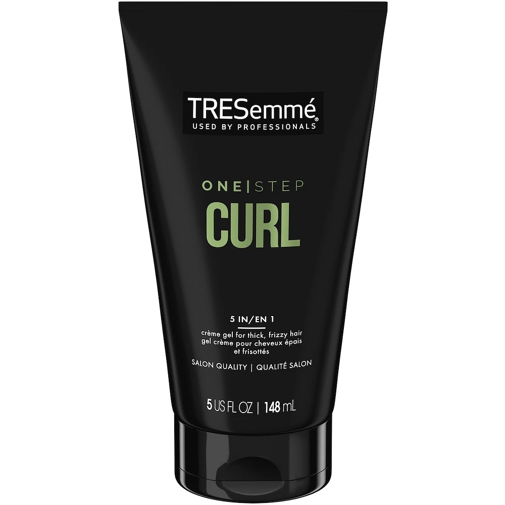 One-Step Curl Crème Gel for thick, frizzy hair 5 in 1 multi-tasking hair styling product