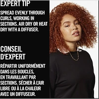 One-Step Curl Crème Gel for thick, frizzy hair 5 in 1 multi-tasking hair styling product
