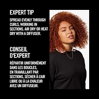 One-Step Curl Crème Gel for thick, frizzy hair 5 in 1 multi-tasking hair styling product