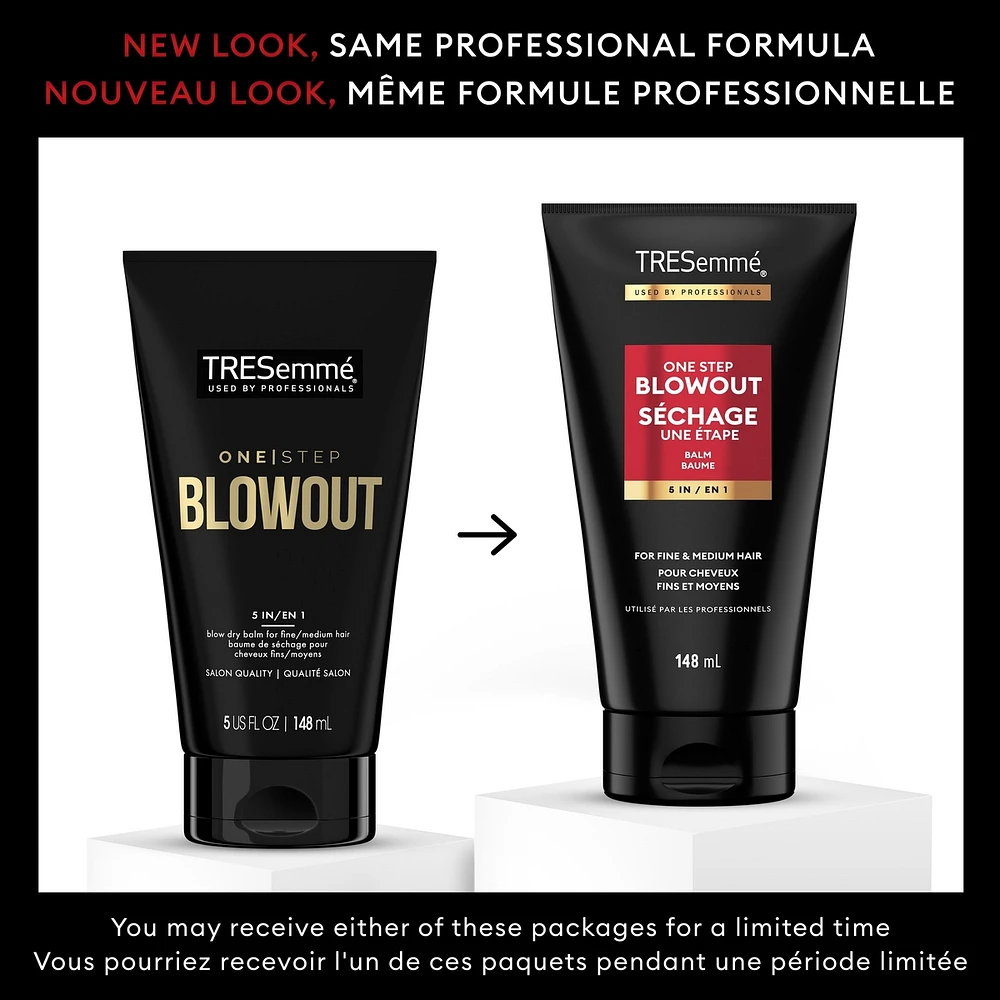 One-Step Blowout 5-in-1 Blow Dry Balm for fine, medium hair Heat Protectant multi-tasking hair heat protector and hair treatment