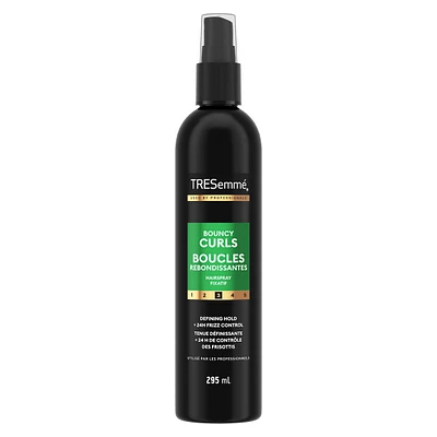 TRESemmé  Hairspray Non Aero Bouncy Curls for 24H Touchable Hold and Frizz Control