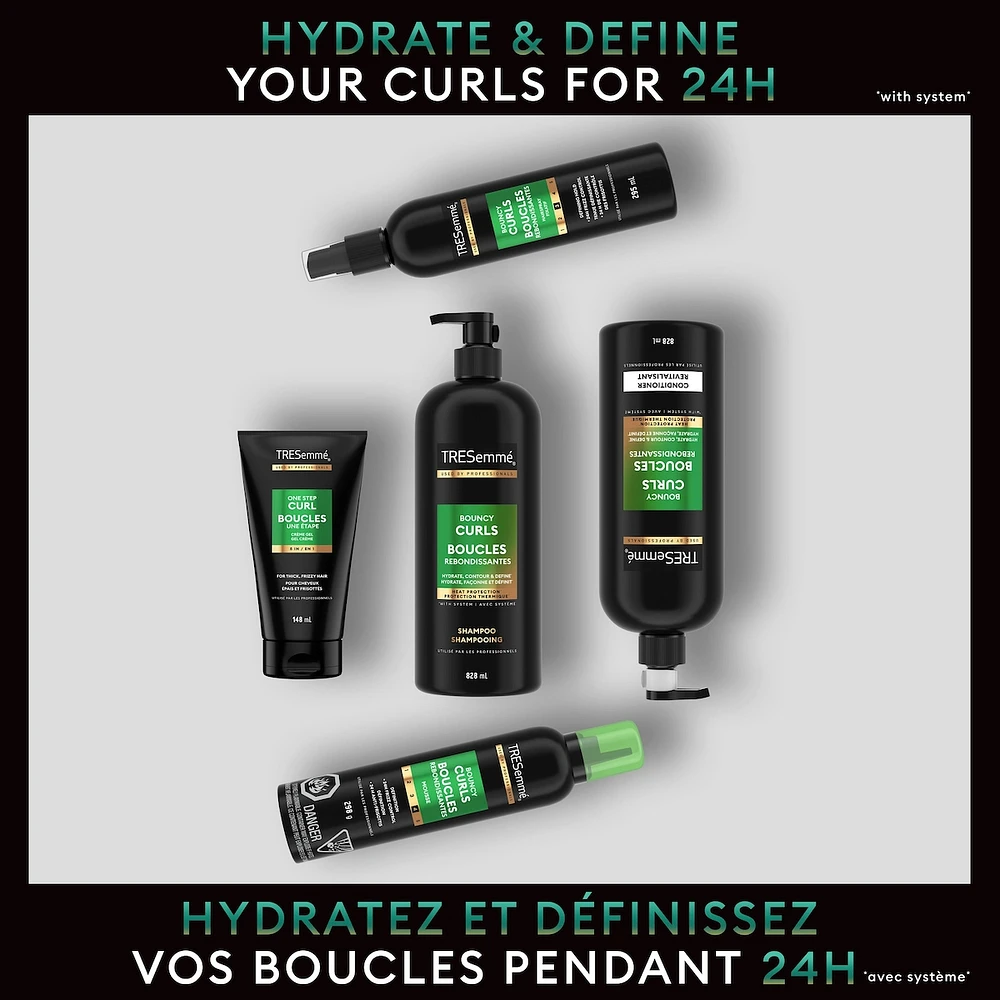 TRESemmé  Hairspray Non Aero Bouncy Curls for 24H Touchable Hold and Frizz Control
