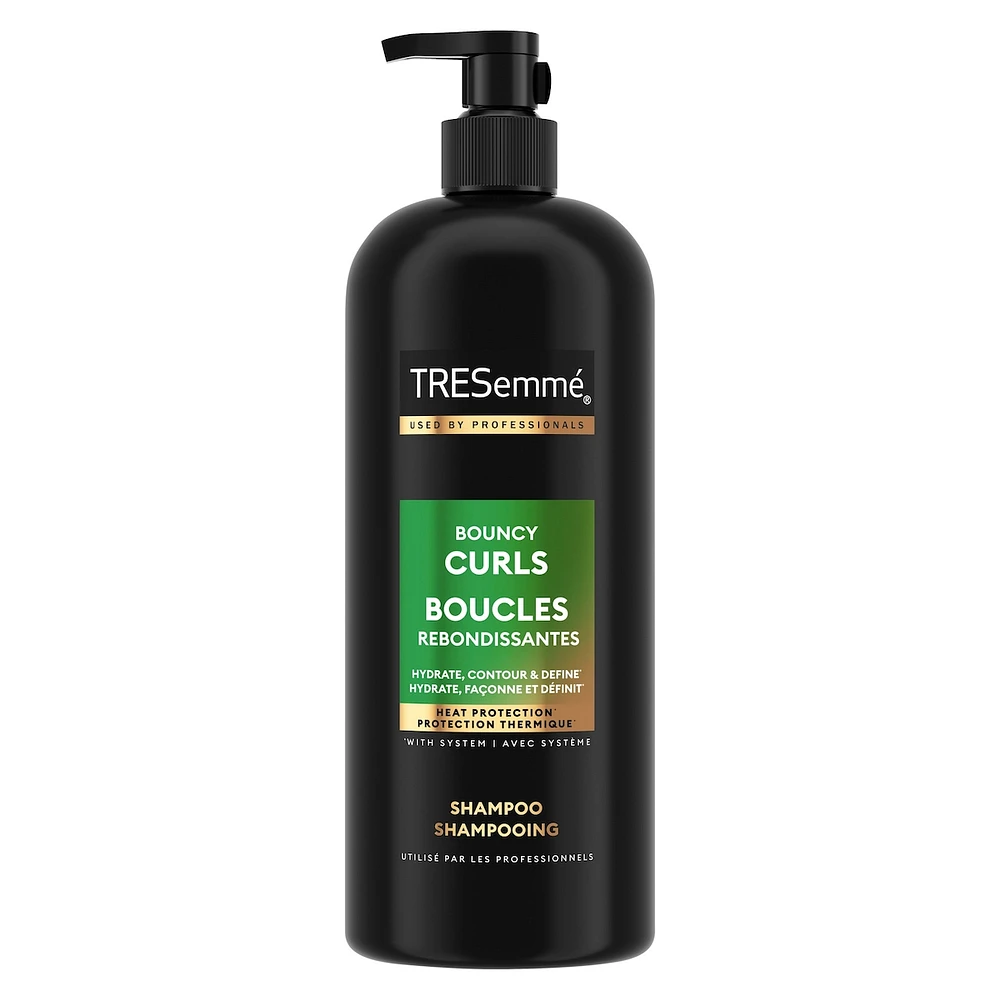 TRESemmé Flawless Curls Shampoo for curly hair + Coconut Essence formulated with Pro Style Technology™ 828mL