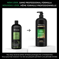 TRESemmé Flawless Curls Shampoo for curly hair + Coconut Essence formulated with Pro Style Technology™ 828mL