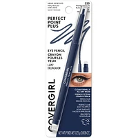 Perfect Point Plus Eyeliner, micro-fine point, precise line, built-in smudger tip for a softer, smokier look