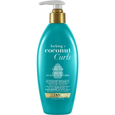 Locking + Coconut Curls Air Dry Cream
