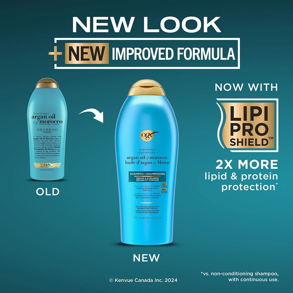 Renewing + Argan Oil of Morocco Shampoo