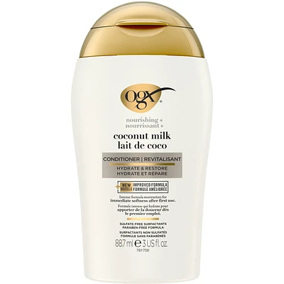 Nourishing + Coconut Milk Moisturizing Conditioner