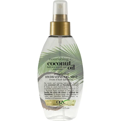 Nourishing + Coconut Oil Weightless Hydrating Oil Mist