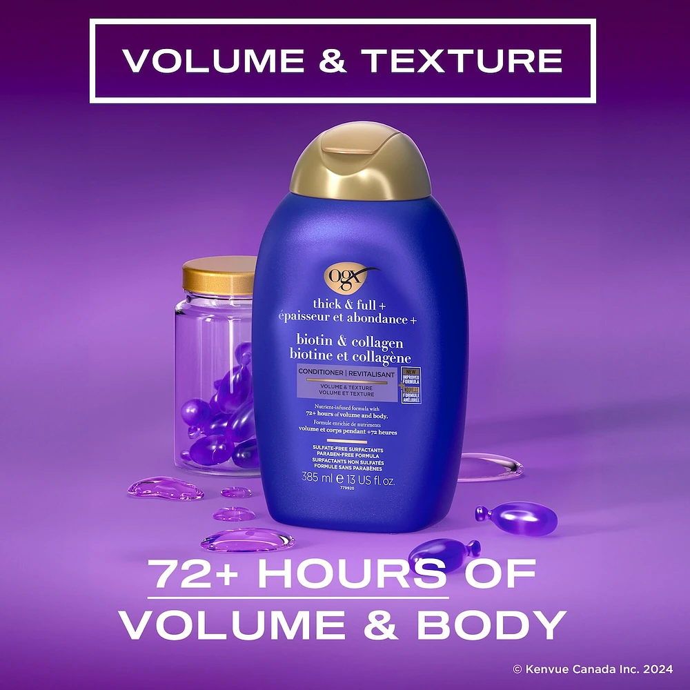 Thick & Full + Biotin & Collagen Volumizing Conditioner