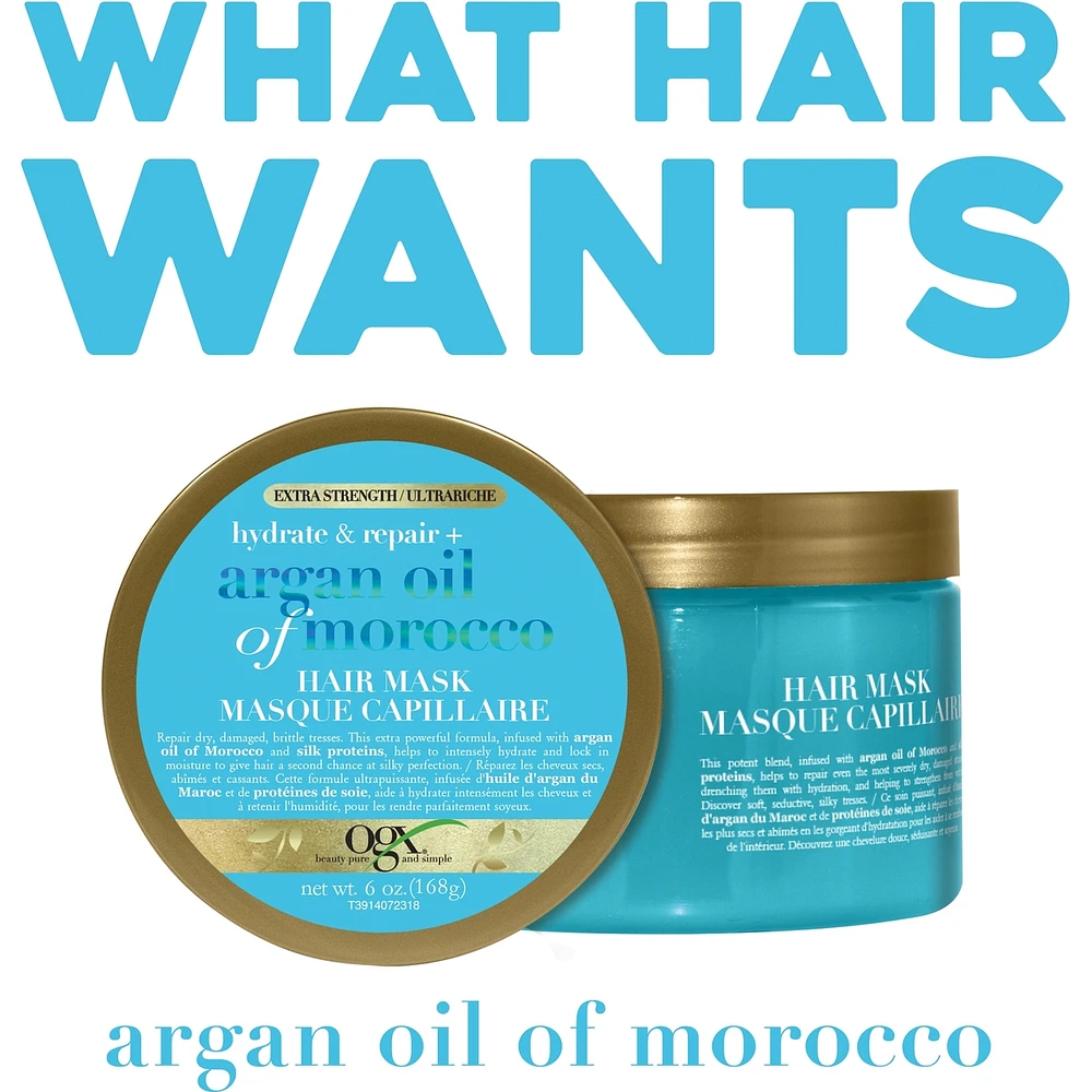 Extra Strength Hydrate & Repair + Argan Oil of Morrocco Hair Mask
