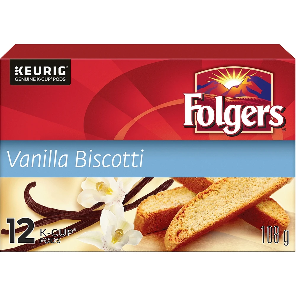 Vanilla Biscotti K-Cup Coffee Pods Count