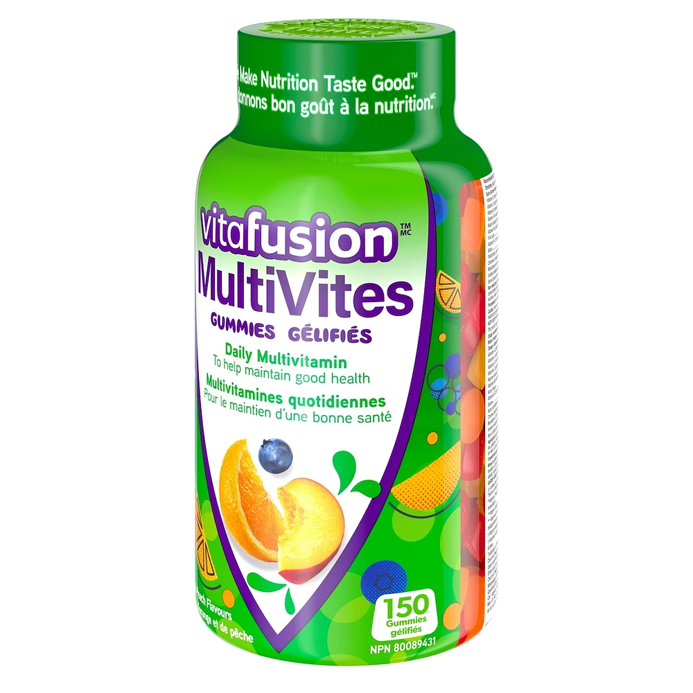 vitamines gélifiées pour adultes Multivites
