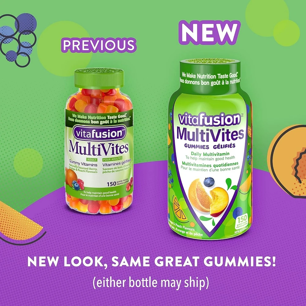 vitamines gélifiées pour adultes Multivites