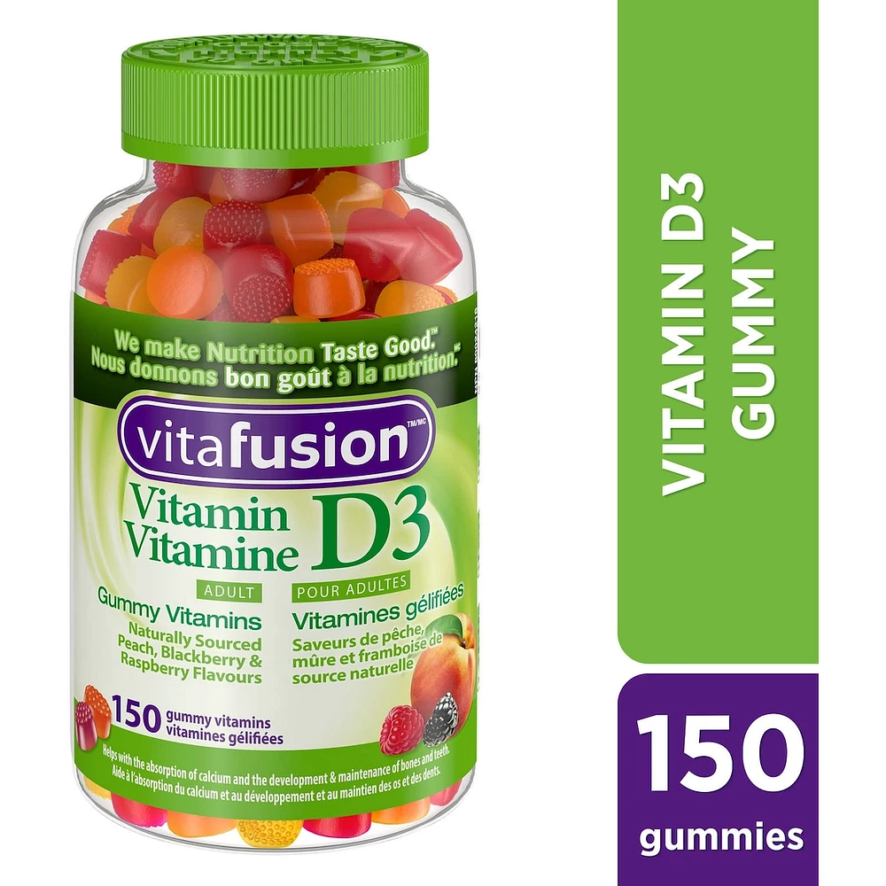 Vitamin D3 Gummy Vitamins