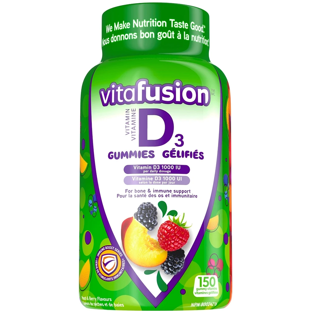 Vitamin D3 Gummy Vitamins