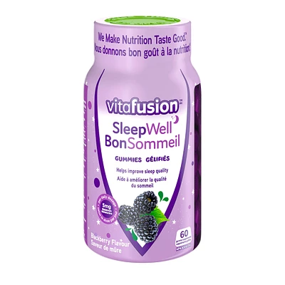 Sleepwell Gummy Supplements with Melatonin