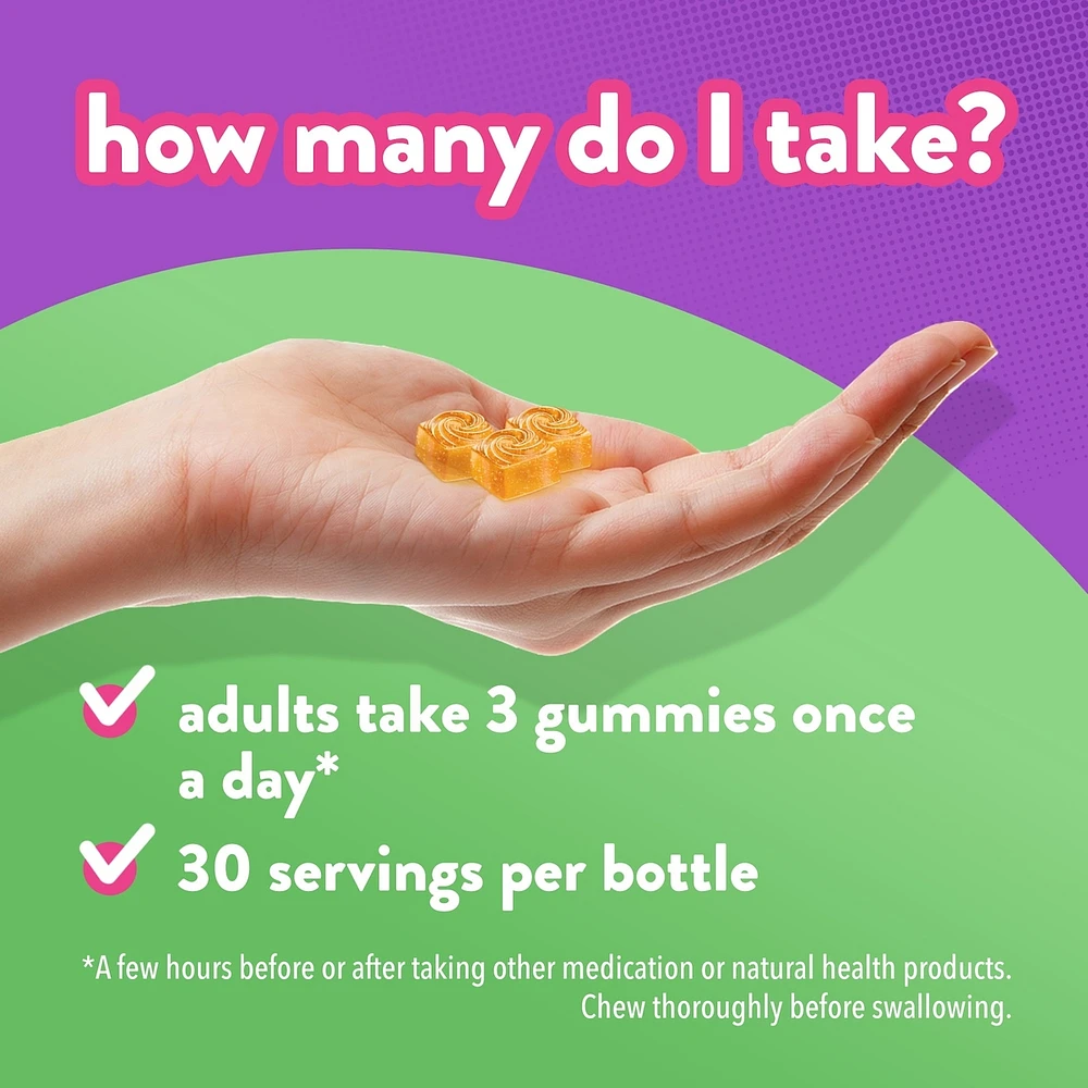 Power Zinc + C Gummy Vitamins