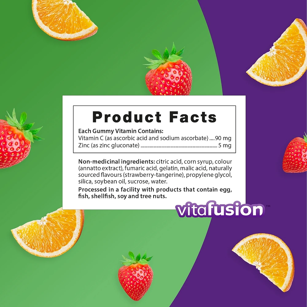 Power Zinc + C Gummy Vitamins