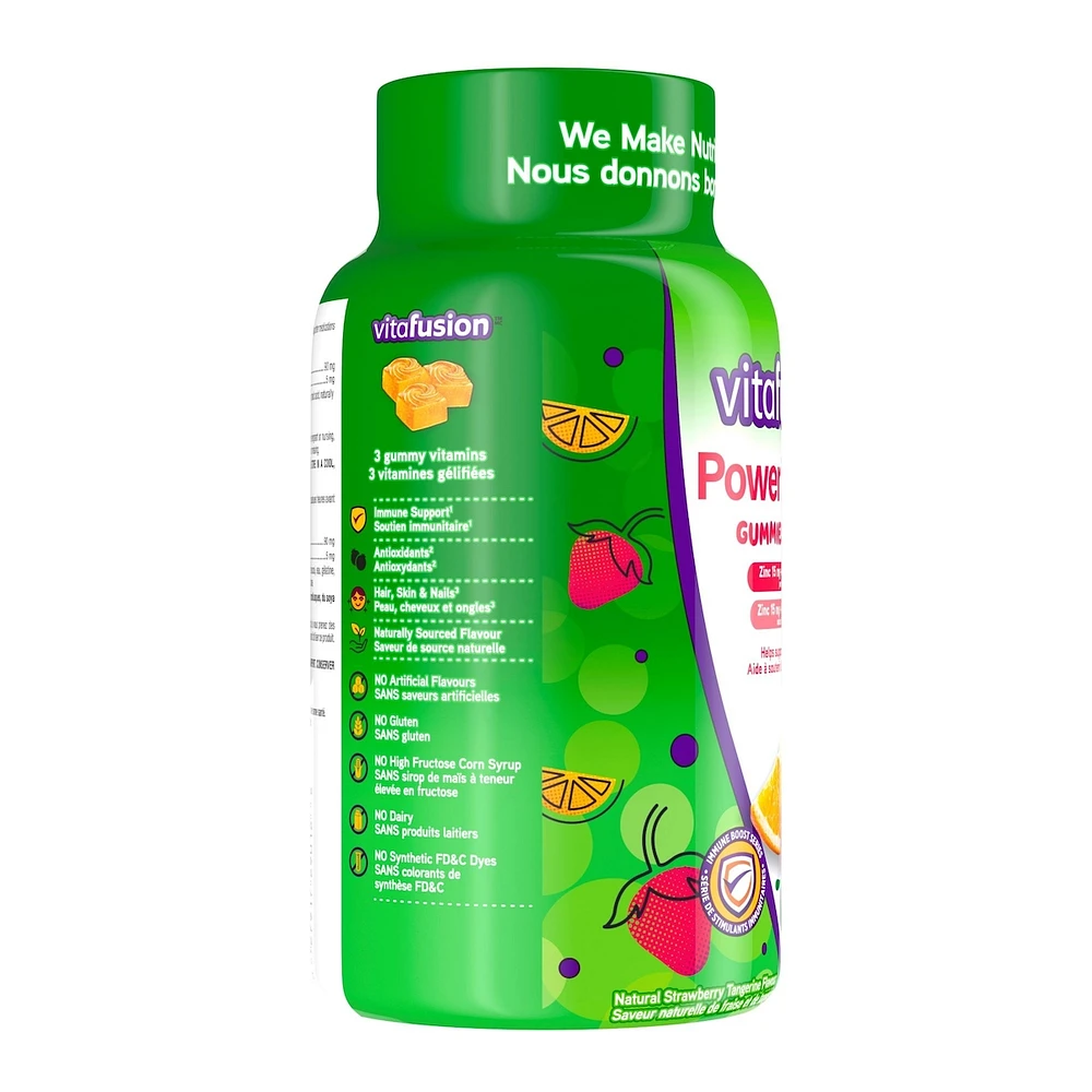Power Zinc + C Gummy Vitamins
