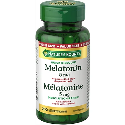 Extra Strength Sublingual Melatonin 5 mg