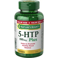 5-HTP Pills and Supplement, Helps Promote Balanced Mood, 100mg