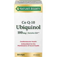 Ubiquinol, Co Q-10, 100 mg, Softgels