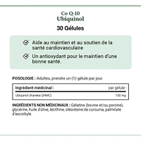 Ubiquinol, Co Q-10, 100 mg, Softgels