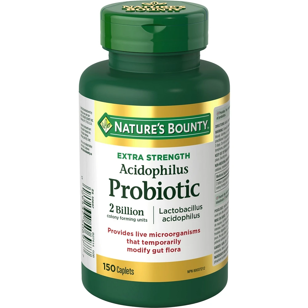 Extra Strength Acidophilus Probiotic, 150 Caplets