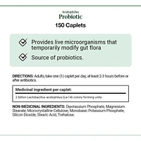 Extra Strength Acidophilus Probiotic, 150 Caplets