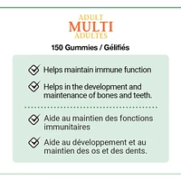 Adult Multivitamin, Helps Maintain Bones and Immune Function