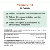 Vitamin D3 Gummies, Supports Immune Function