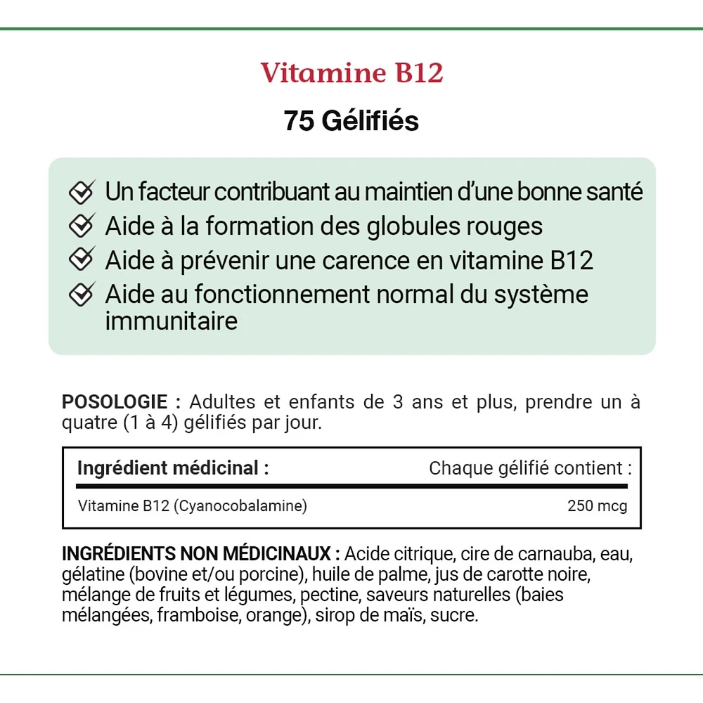 Vitamin B12, Factor In Maintenance Of Good Health