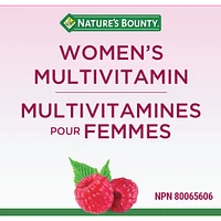 Multivitamines pour femmes, suppl., framb.
