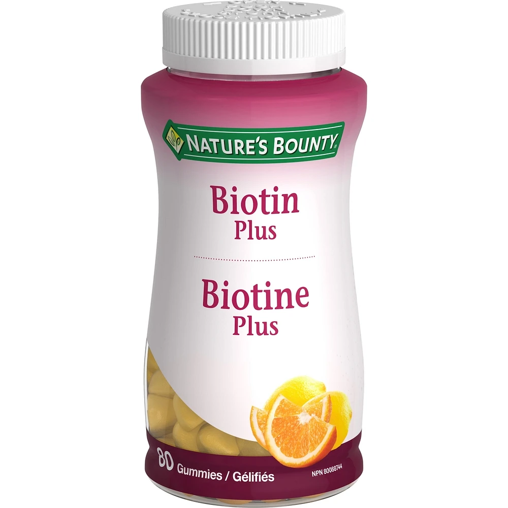 Biotin Plus Vitamin C & E, Helps Maintain Health Of Normal Hair And Skin, Ummies