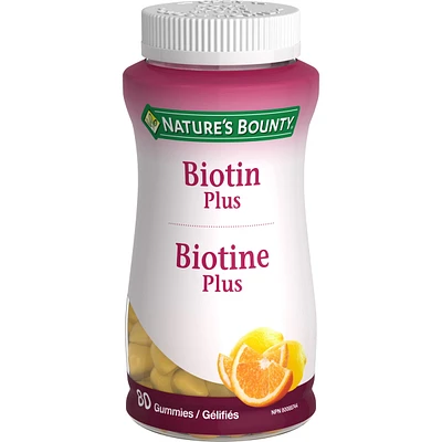 Biotin Plus Vitamin C & E, Helps Maintain Health Of Normal Hair And Skin, Ummies