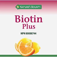 Biotin Plus Vitamin C & E, Helps Maintain Health Of Normal Hair And Skin, Ummies