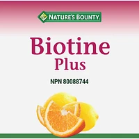 Biotin Plus Vitamin C & E, Helps Maintain Health Of Normal Hair And Skin, Ummies