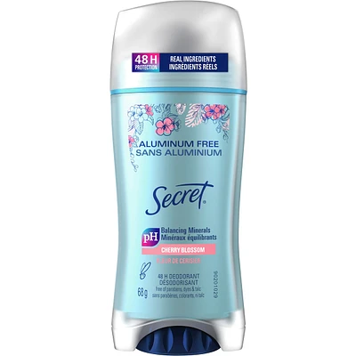 Secret Aluminum Free Deodorant Cherry Blossom 68g